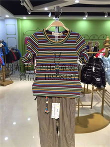 镇江安奈儿折扣童装牛仔服尾货工厂货源