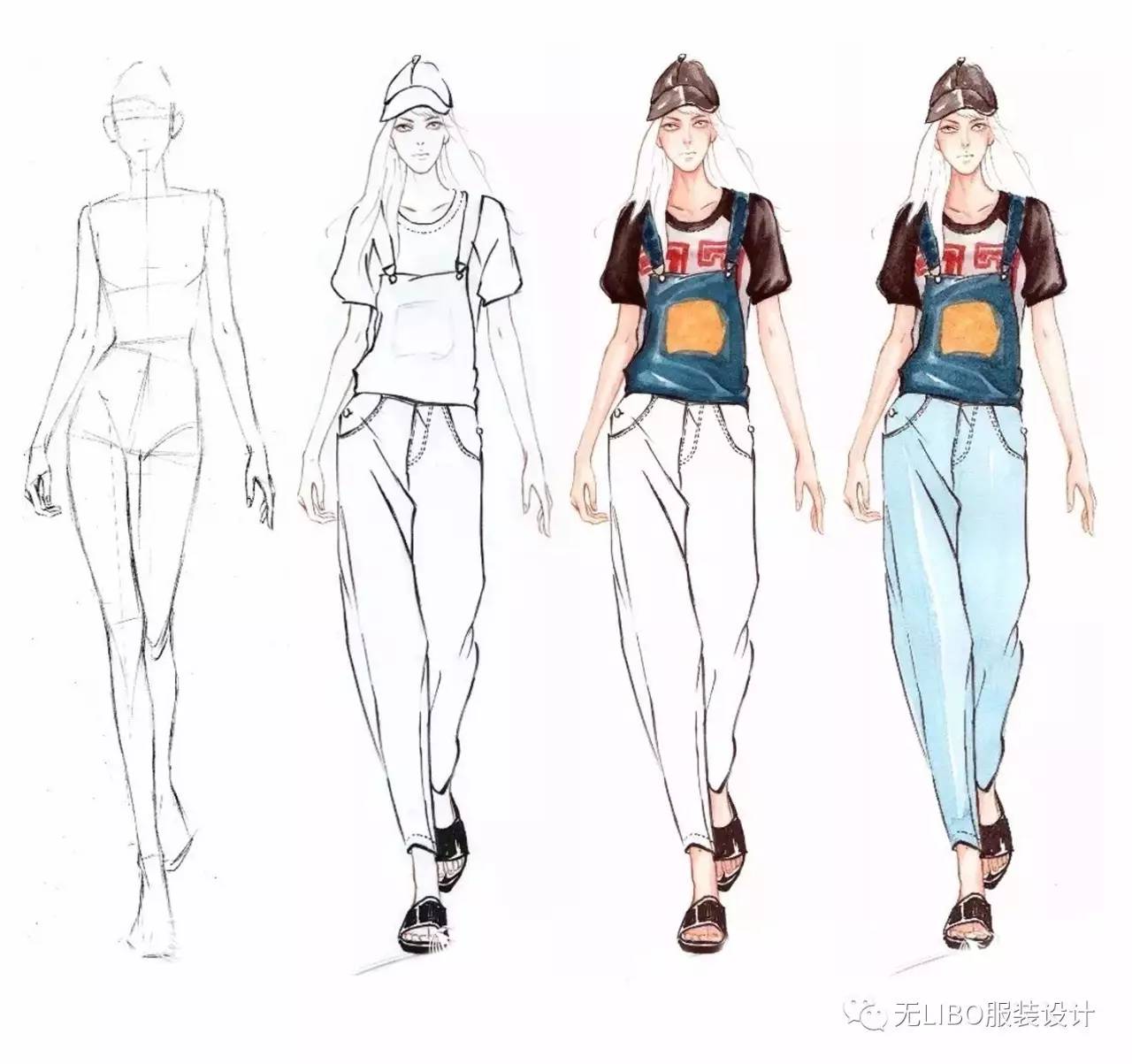 服装设计师入门 手稿绘制核心指南，告别“瞎画”时代