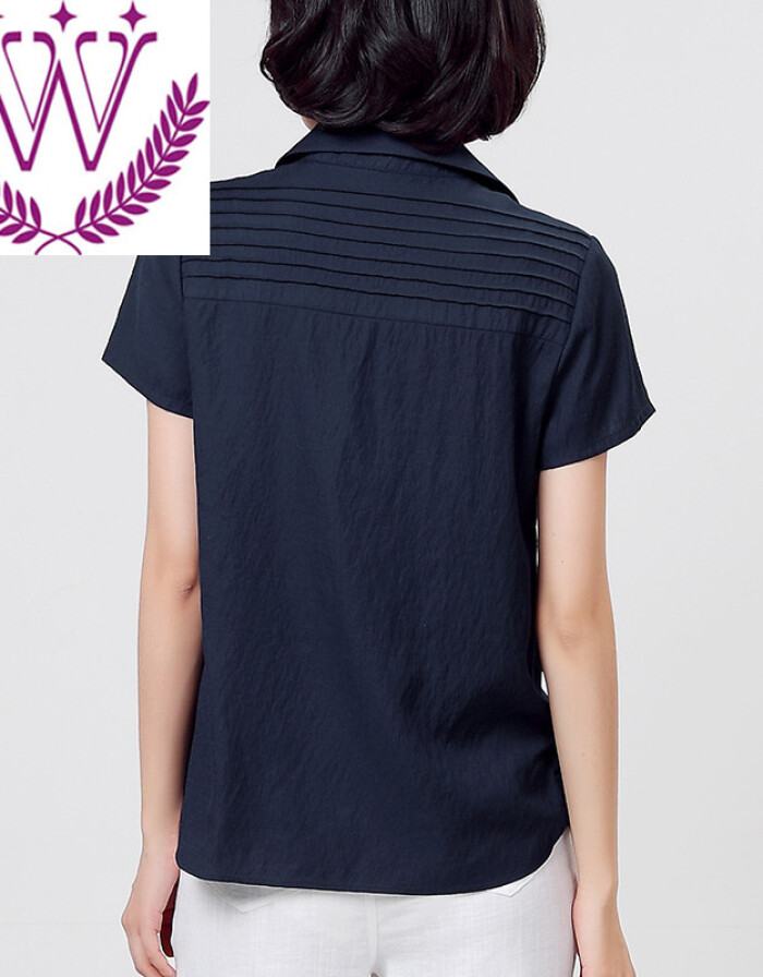 经典重现 每购MEERYCO 2016夏装纯色宽松衬衫的时尚魅力